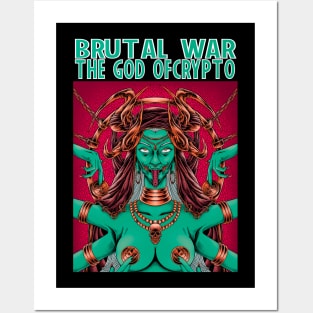 BRUTAL CRYPTO WAR Posters and Art